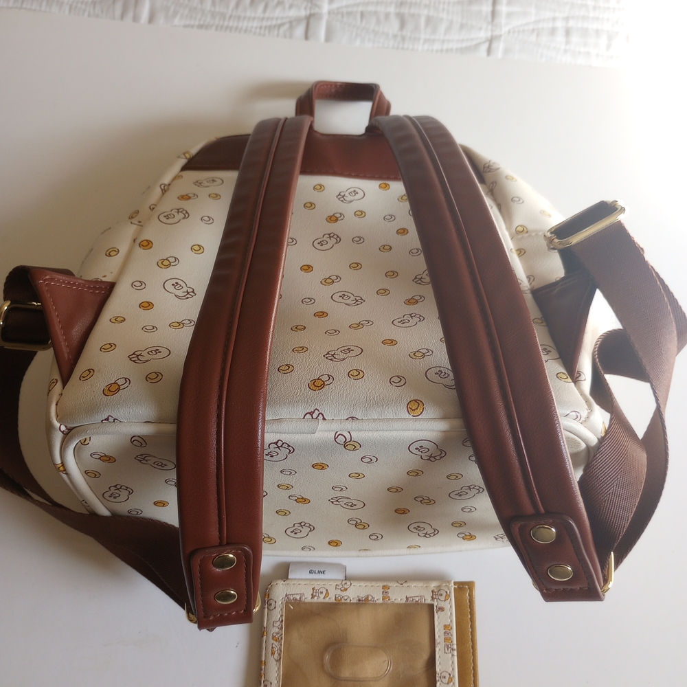 Line Friends Brown Friends Gumball Mini Backpack Box Lunch w/wallet, Coin Purses - Picture 6 of 6